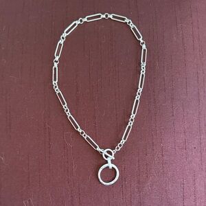 NWOT Paperclip-style necklace